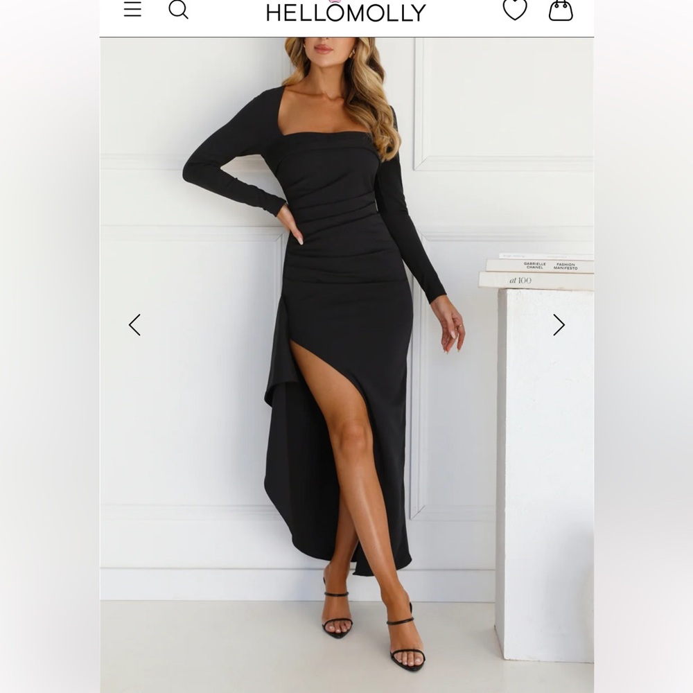 Elegant Black Maxi Dress